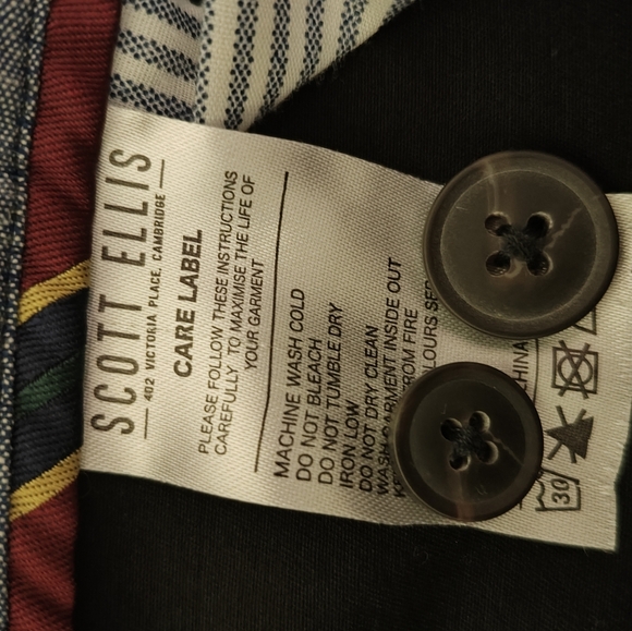 New Scott Ellis Shorts 38R Black - Picture 6 of 16